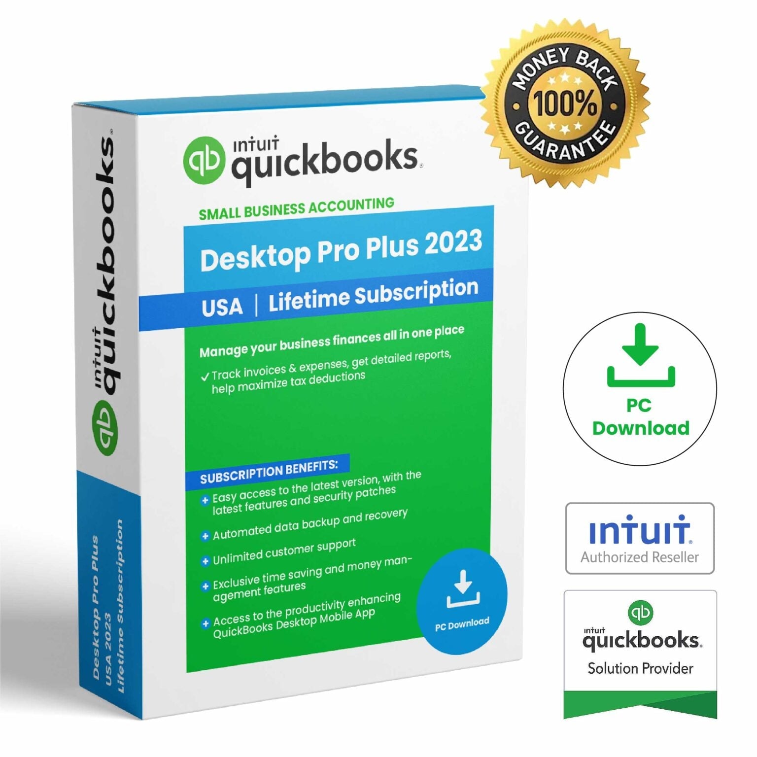 QuickBooks Desktop Pro Plus 2023 ( No Subscription)